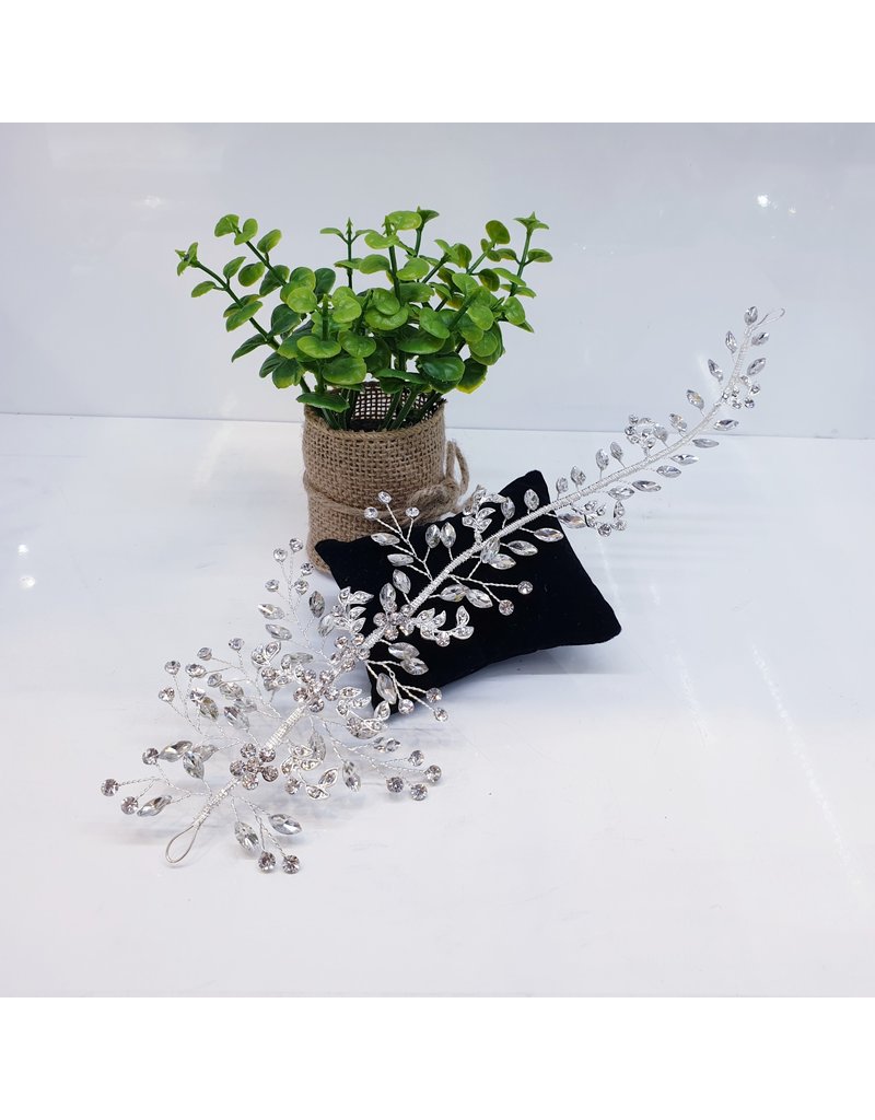 HPE0051 - Silver  Hairpiece