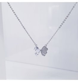 SCE0052 - Silver Butterfly Necklace