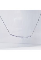 SCE0078 -Silver,  Short Necklace