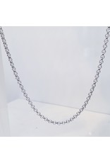 STC0018 -Silver, Steel Necklace 3mm*60cm