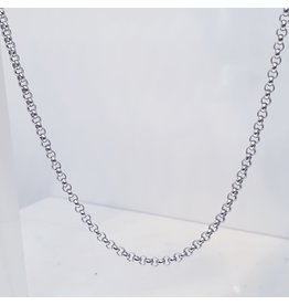 STC0018 -Silver, Steel Necklace 3mm*60cm