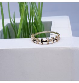 RGF0097-Gold/Black Ring