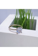 RGF0122-Gold, Square Stone Ring