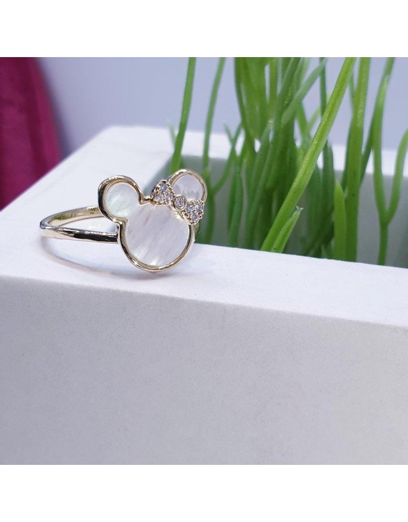 RGF0216-Gold, Cream Ring