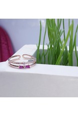 RGF0223-Rose Gold/Pink Ring