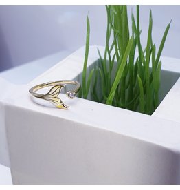 RGF0336-Gold, Leaf Ring