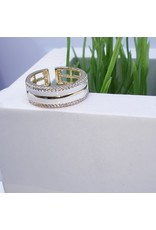RGF0363-Gold/White  Ring