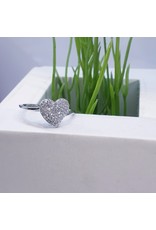 RGF0391-Silver, Heart  Ring