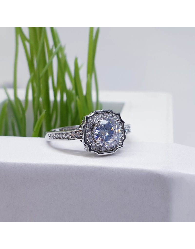RGF0036-Silver, Diamond Simulant