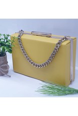 CTB0005 - Yellow, Rectangle Clutch