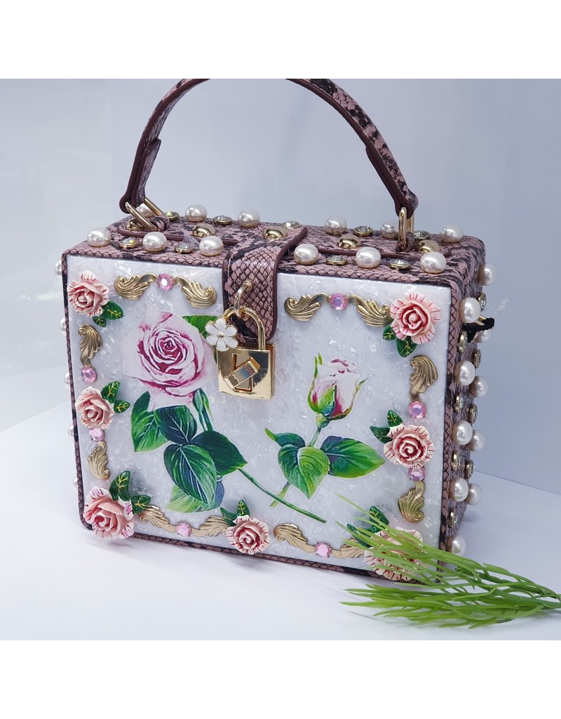CTB0009- Flower Clutch Bag