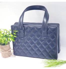 CTB0010 - Black, Diamond Pattern Bag