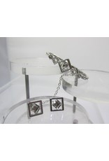 ERA0028 - Silver Earcuff/ Earring