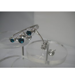 ERA0047 - Silver Earcuff/ Earring