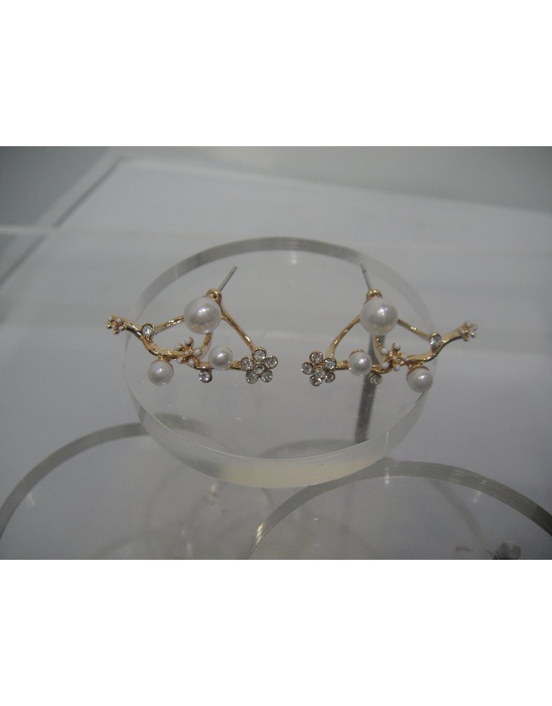 ERA0037 - Gold Earcuff/ Earring