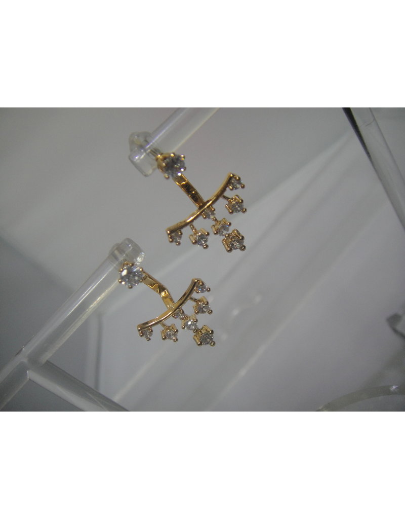 ERA0051 - Gold Earcuff/ Earring