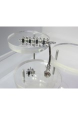 ERA0054 - Silver Earcuff/ Earring