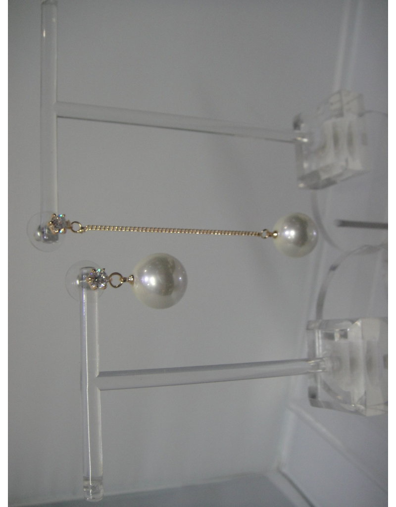 ERA0076 - Silver Earcuff/ Earring