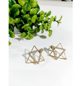 ERA0078 - Gold Earcuff/ Earring