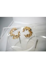 ERA0099 - Gold Earcuff/ Earring