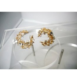 ERA0099 - Gold Earcuff/ Earring