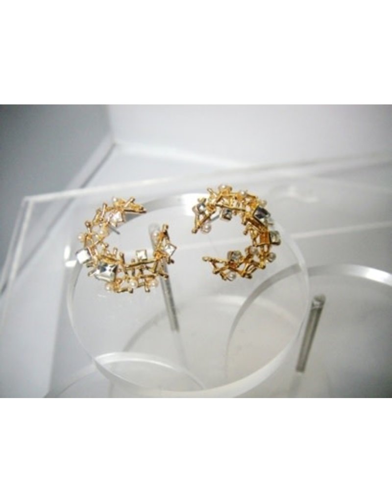 ERA0099 - Gold Earcuff/ Earring
