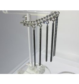 ERA0097 - Silver Earcuff/ Earring