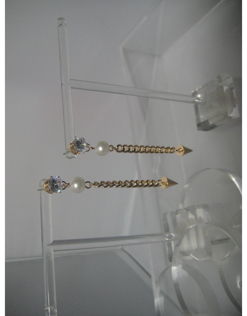 ERA0116 - Gold Earcuff/ Earring