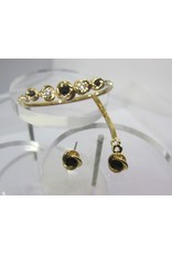 ERA0111 - Gold Earcuff/ Earring