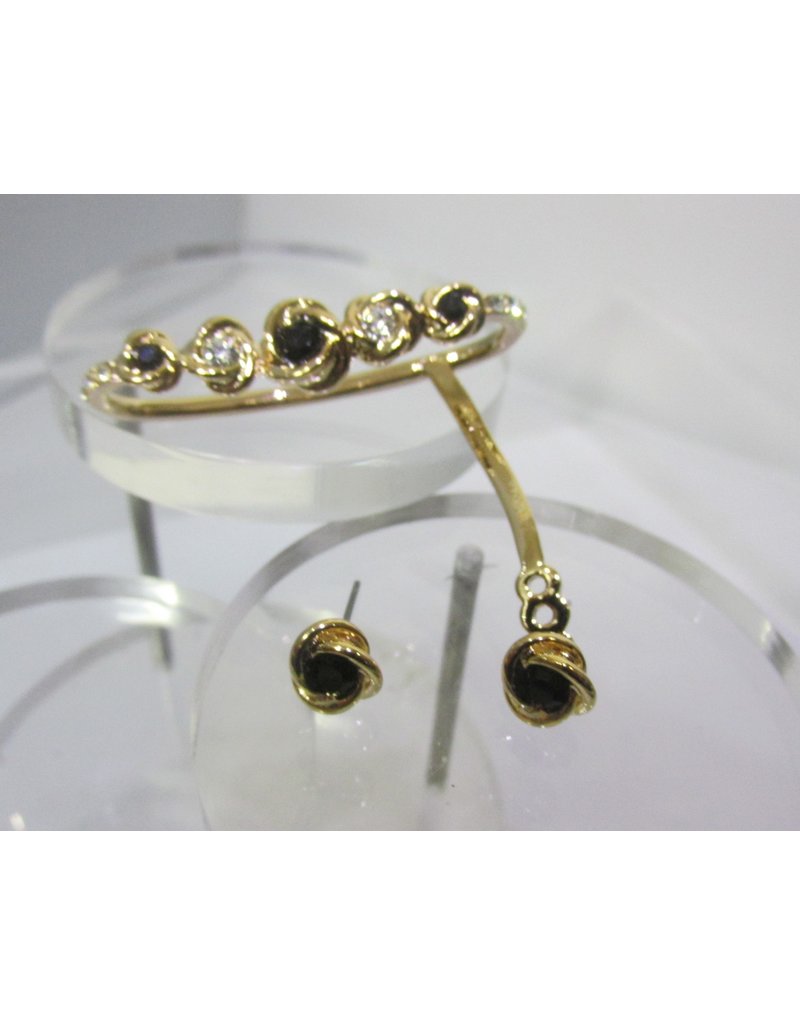 ERA0111 - Gold Earcuff/ Earring