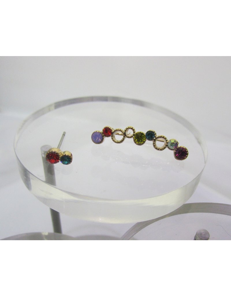 ERA0120 - Gold Earcuff/ Earring