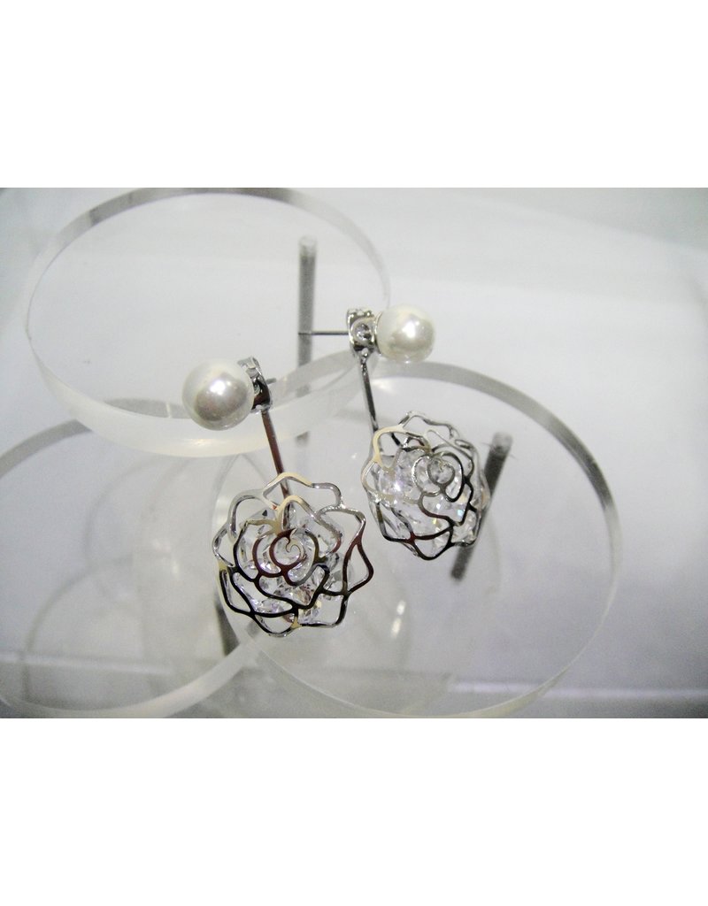 ERA0154 - Silver Earcuff/ Earring