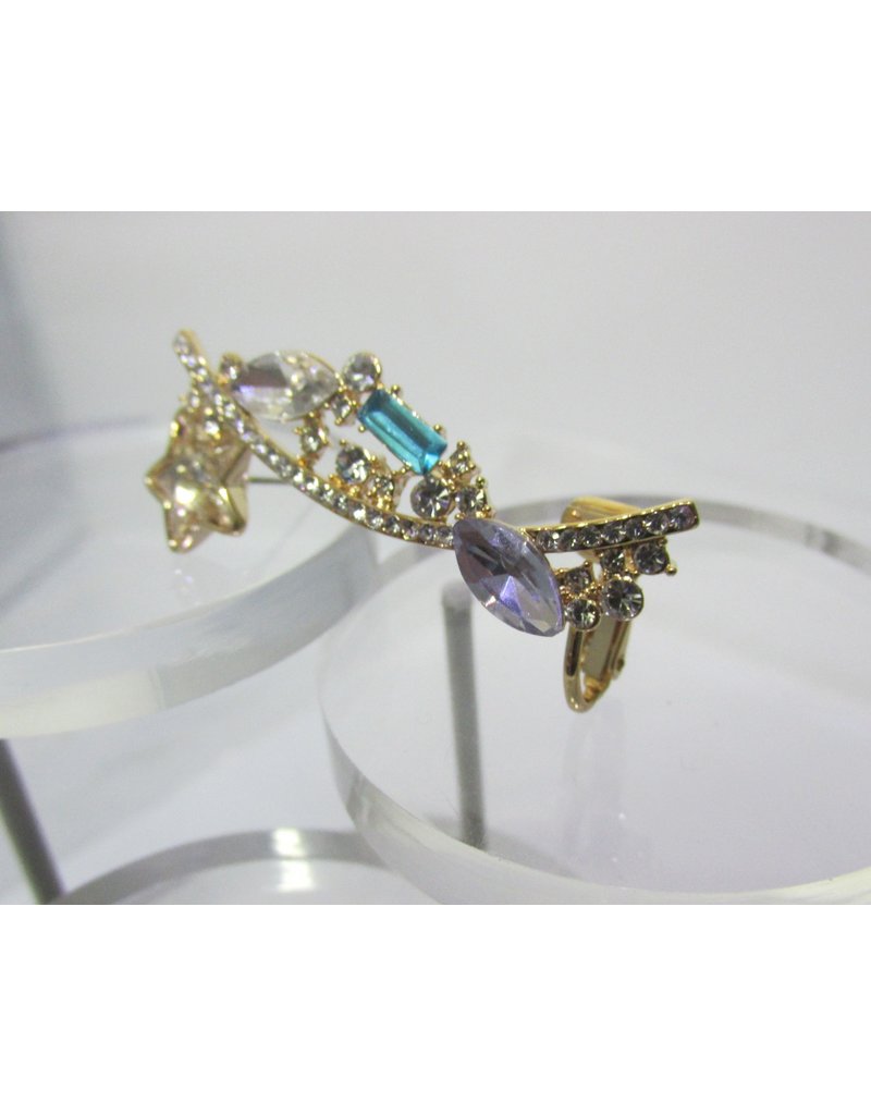 ERA0159 - Gold Earcuff/ Earring