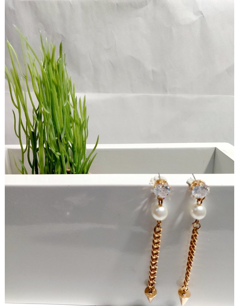 ERA0116 - Gold Earcuff/ Earring