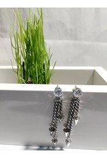 A225 -Silver Chains Drop