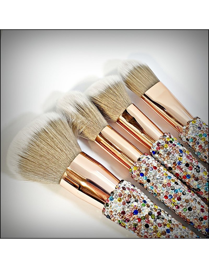 HRG0300 - Multicolour Make Up Brushes Make Up Brushes With Case
