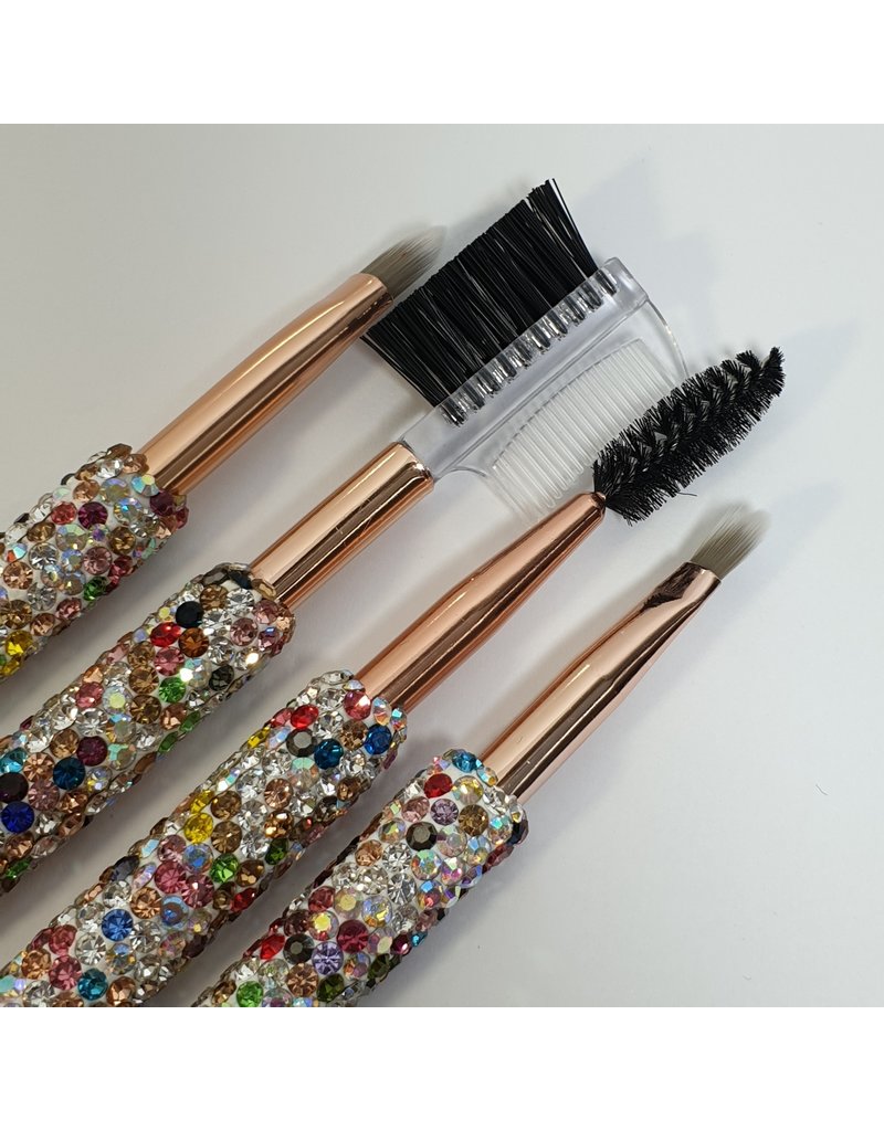 HRG0300 - Multicolour Make Up Brushes Make Up Brushes With Case