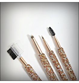 HRG0301 - Rose Gold Make Up Brushes Make Up Brushes With Case