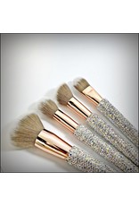 HRG0302 - Silver Make Up Brushes Make Up Brushes With Case