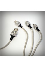 HRG0303 - Silver 3 Plug Charger Color 3 Head Charger