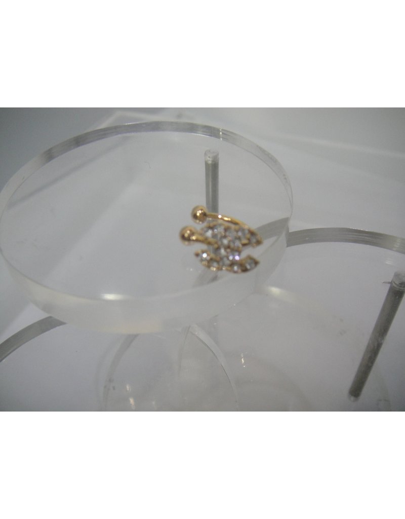 ERA0265 - Gold Earcuff/ Earring
