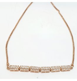 BJI0022 - Rose Gold   Adjustable Bracelet