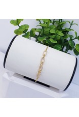 BJI0092 - Gold   Adjustable Bracelet