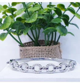 BGI0309 - Silver   Bangle