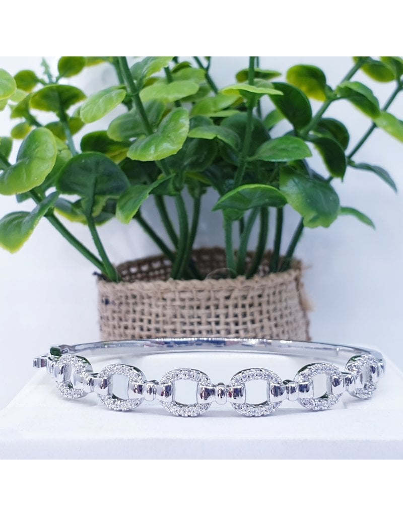 BGI0309 - Silver   Bangle