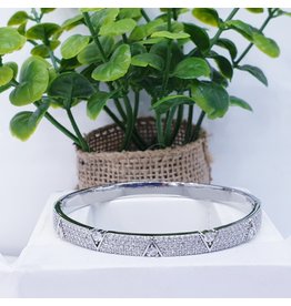 BGI0323 - Silver   Bangle