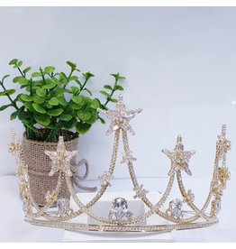 HPH0006 - Gold stars tiara