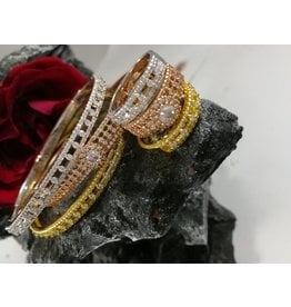 B25 -Rose Gold, Gold and Silver Bracelet Set Barcode: 12293000000000