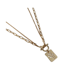 LCD0008 - Gold Multi-Layer Necklace