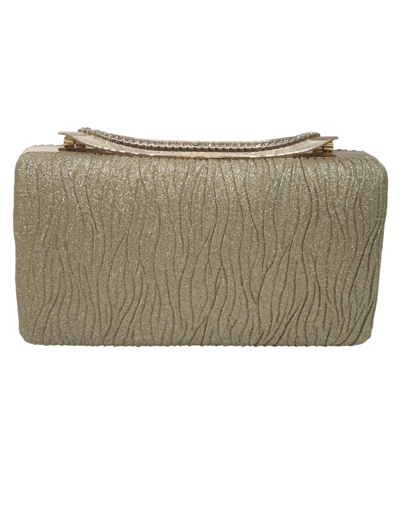 Cta0075 - Gold,  Clutch Bag